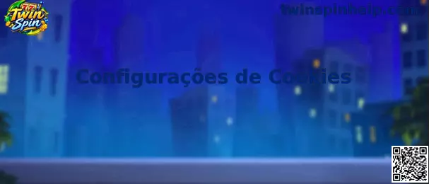 Configurações de Cookies e proteção do site Twin Spin