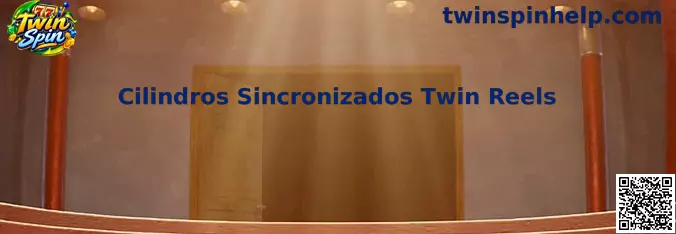 Demonstração visual dos Cilindros Sincronizados Twin Reels em Twin Spin