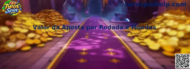Configuração de apostas no Twin Spin