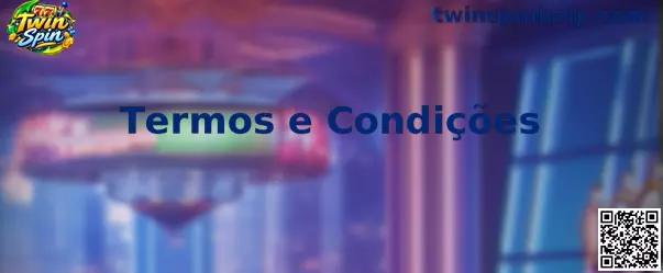 Ilustração dos Termos e Condições da Twin Spin